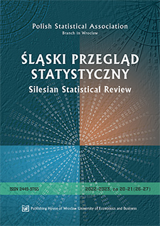 					Pokaż Tom 20 Nr 20(26) (2023): Ślaski Przegląd Statystyczny
				